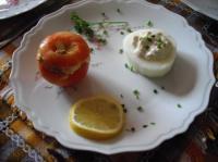 recette - Concombres farcis au roquefort