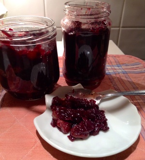 recette - Confit d'oignons rouges et raisins secs