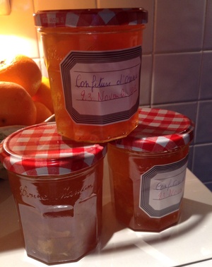 recette - Confiture d'oranges