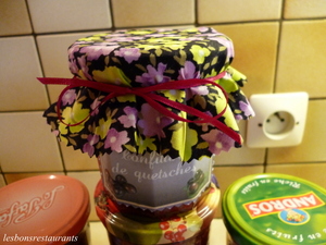 recette - Confiture de quetsches