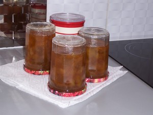 recette - Confiture de reine-claude et menthe fraîche