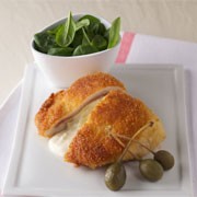 recette - Cordons bleus de dinde au roquefort Société Crème