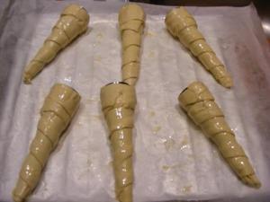 recette - Cornets vanille et kirsch