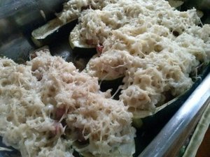 recette - Courgettes au risotto