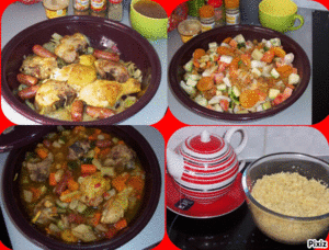 recette - Couscous façon tajine