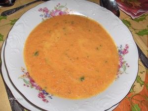 recette - Créme de carottes veloutée