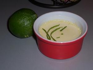 recette - Crème renversée au citron