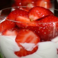recette - Crémeux aux fraises