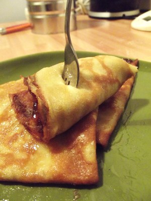 recette - Crêpes façon Suzette au Champomy