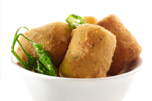 Croquettes de pommes de terre au jambon et persil