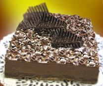 Croustillant (dit royal ou trianon) au chocolat