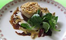 recette - Crumble d'artichaut au foie gras