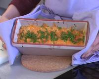 recette - Crumble de poisson au cheddar