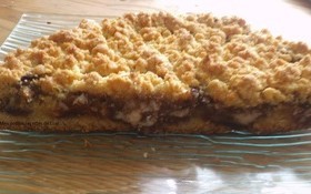 recette - Crumble ricotta et pâte à tartiner