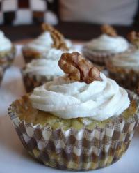 recette - Cupcakes salés roquefort et noix