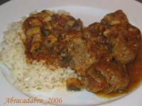 recette - Curry de veau aux champignons