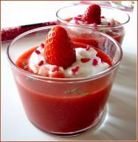 recette - Délice aux fraises