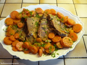 recette - Échine de porc aux carottes