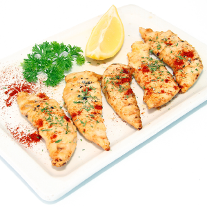 recette - Escalopes de dinde au citron, sirop d’agave et piment d’Espelette