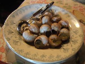 Escargots farcis