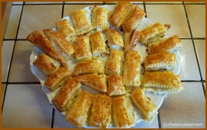 recette - Feuilletes au roquefort