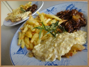 recette - Filet de lieu noir sauce moutarde