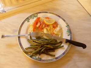 recette - Filets de poisson à la moutarde