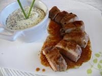 recette - Filet mignon à la citronnelle, sauce au miel de géranium