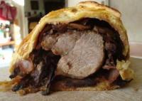 recette - Filet mignon de porc en croûte et aux champignons des bois