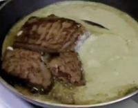 recette - Filets de bœuf, sauce roquefort