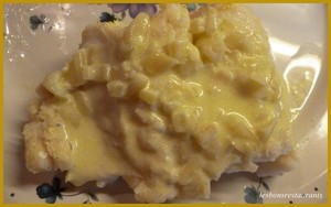 Filets de julienne à la sauce au wasabi