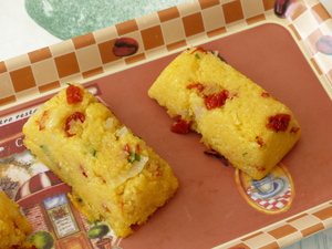 recette - Financiers de polenta