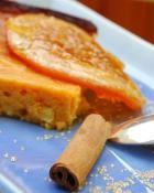 recette - Flan au potiron et à l'orange