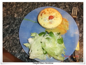 recette - Flan au lard et fromage