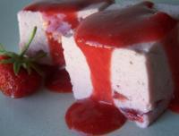 recette - Fondant groseilles et mousse vanillée