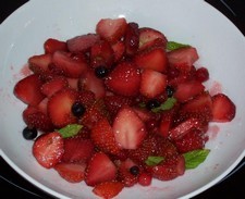 recette - Fraîcheur de fruits à la menthe fraîche