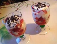 recette - Fraises stracciatella