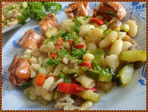 Fricassée de mogettes aux légumes