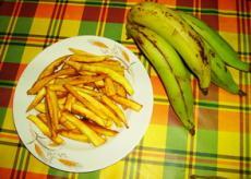 recette - Frites de bananes plantain