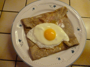 Galette complète à la bretonne