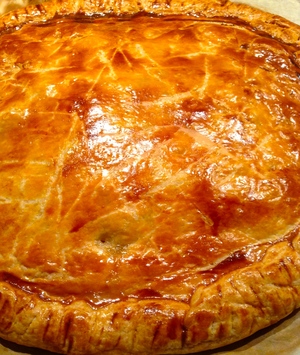 recette - Galette des rois aux amandes et poires