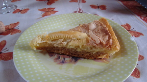 recette - Galette des rois " Façon tarte conversation "