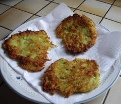 recette - Galettes familiales de pommes de terre