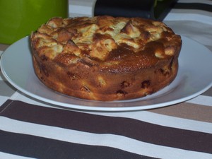 recette - Gâteau au yaourt aux pommes Granny Smith