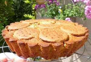recette - Gâteau aux sablés Granolas