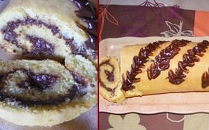 recette - Gâteau roulé au nutella