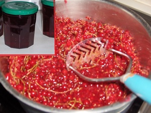 recette - Gelée de groseilles rouges