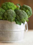 recette - Gratin brocolis et champignons