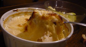 recette - Gratin de chou-fleur au jambon