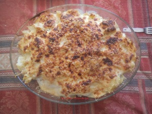 recette - Gratin chou-fleur et pommes de terre 